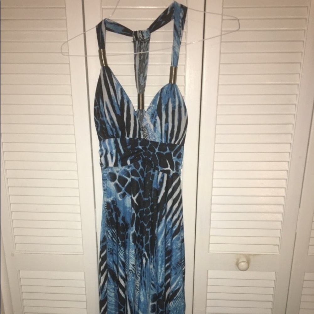 Blue sundress
